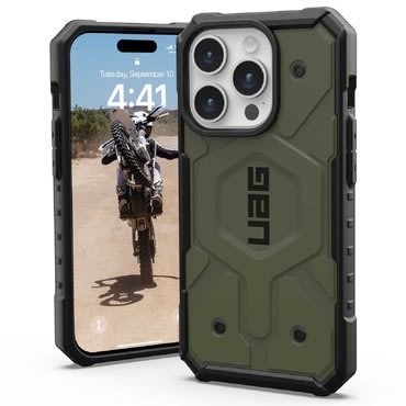 Ovitek UAG "Pathfinder MagSafe" za iPhone 15 Pro - olive drab