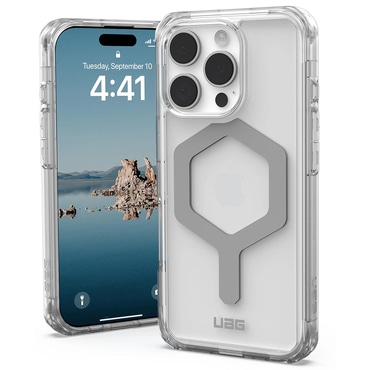 Ovitek UAG "Plyo Mag" za iPhone 16 Pro - ice silver