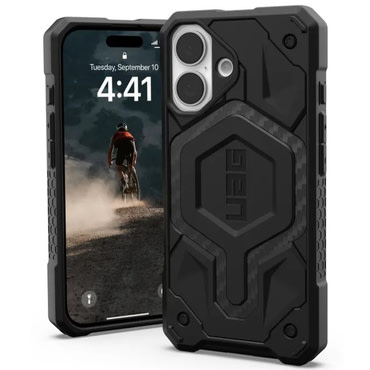 Ovitek UAG "Monarch Pro Mag" za iPhone 17 - carbon fiber