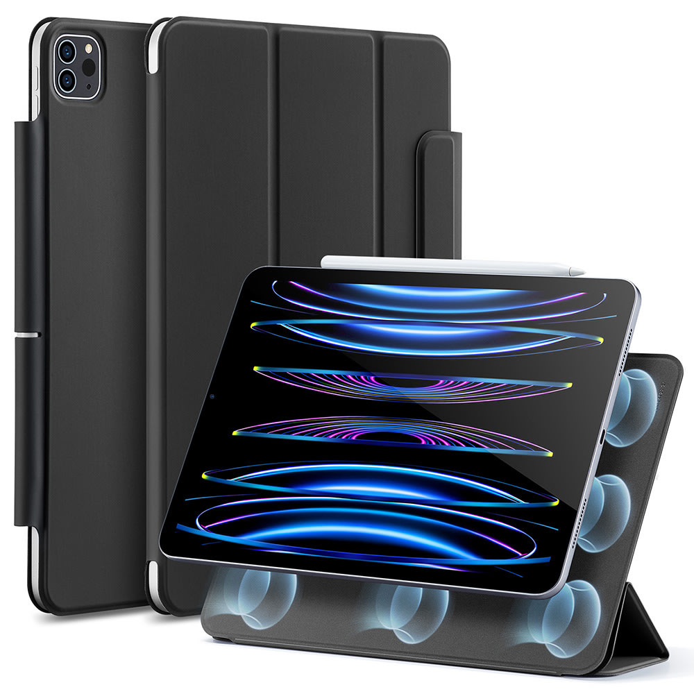 Magnetni etui ESR "Rebound Magnetic" za iPad Pro 11 2018 / iPad Pro 11 2020 / iPad Pro 11 2021 / iPad Pro 11 2022 - črn