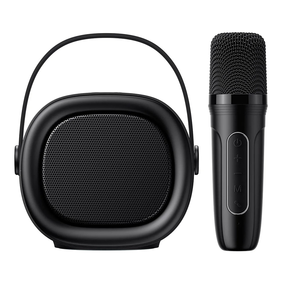 Bluetooth zvočnik z mikrofonom Havit "SK819BT" za karaoke in zabavo - črn
