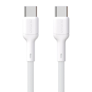 Pleten USB-C v USB-C polnilni in podatkovni kabel Dudao "L9C" 65W in PD tehnologijo - 2m - bel Pleten USB-C v USB-C polnilni in podatkovni kabel Dudao "L9C" 65W in PD tehnologijo - 2m - bel