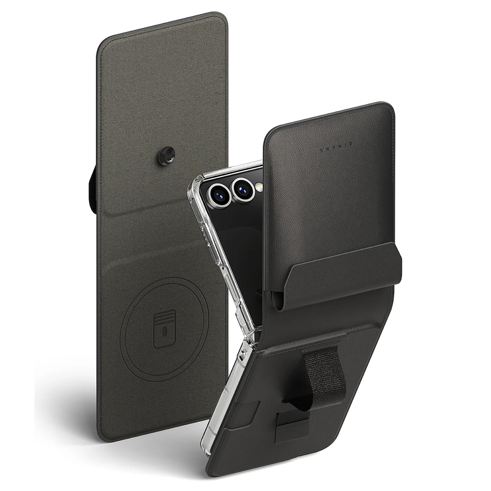Magnetna denarnica Ringke "Folio Grip" za Samsung Galaxy Z Flip7 - black