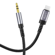 Pleten USB-C v AUX 3.5mm audio kabel Lito "LA01T" - 1m