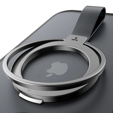 Magnetni obroč in stojalo Torras "Ostand Magnetic Ring" za vse MagSafe podprte naprave - črn Magnetni obroč in stojalo Torras "Ostand Magnetic Ring" za vse MagSafe podprte naprave - črn
