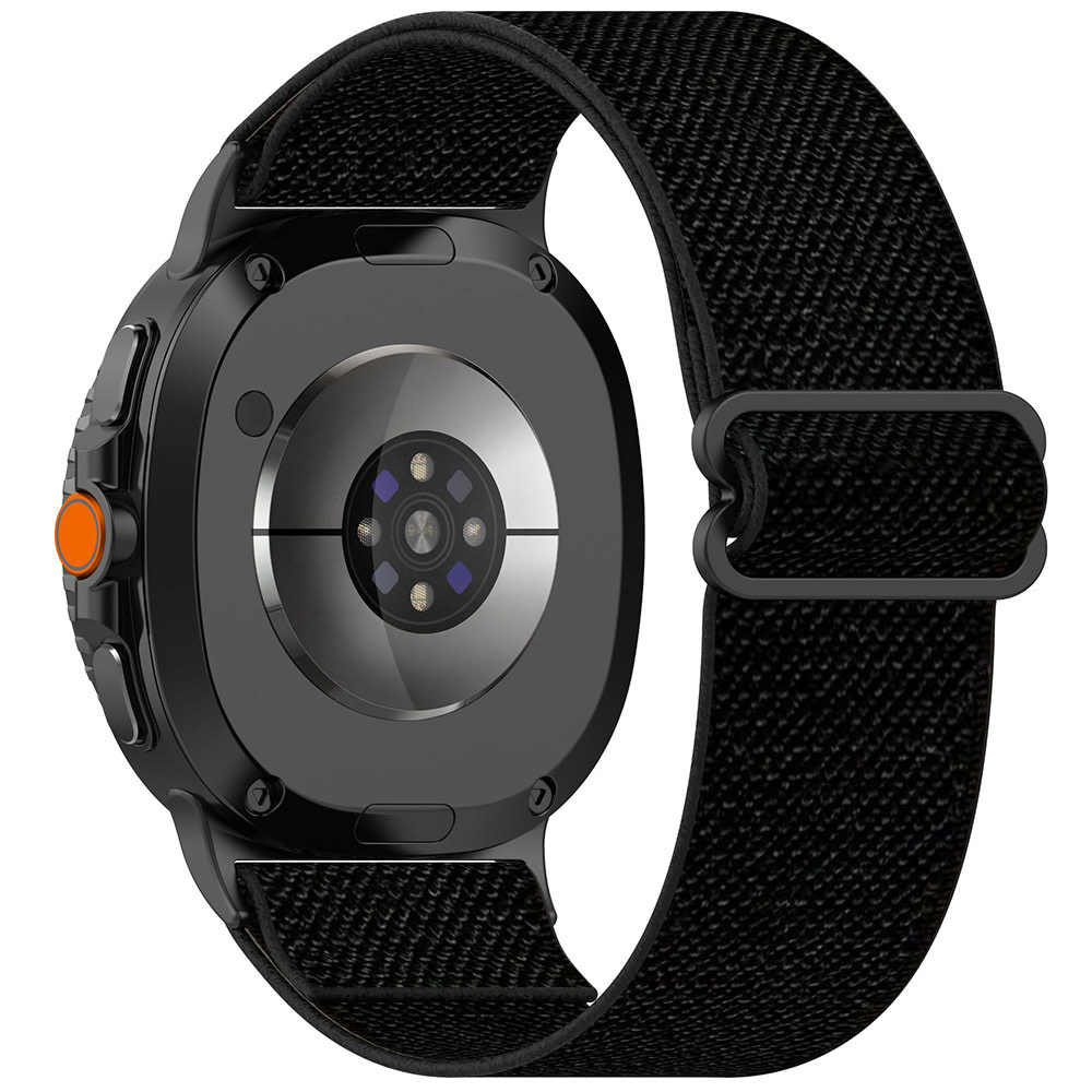 Pleten pas za uro Samsung Galaxy Watch8 40 mm / Watch8 44 mm / Watch8 Classic 46mm - črn