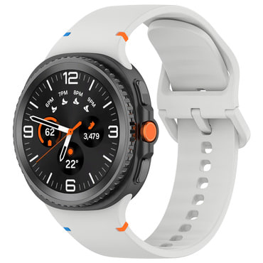 Silikonski pas Techsuit za uro Samsung Galaxy Watch8 40 mm / Watch8 44 mm / Watch8 Classic 46 mm - bel Silikonski pas Techsuit za uro Samsung Galaxy Watch8 40 mm / Watch8 44 mm / Watch8 Classic 46 mm - bel