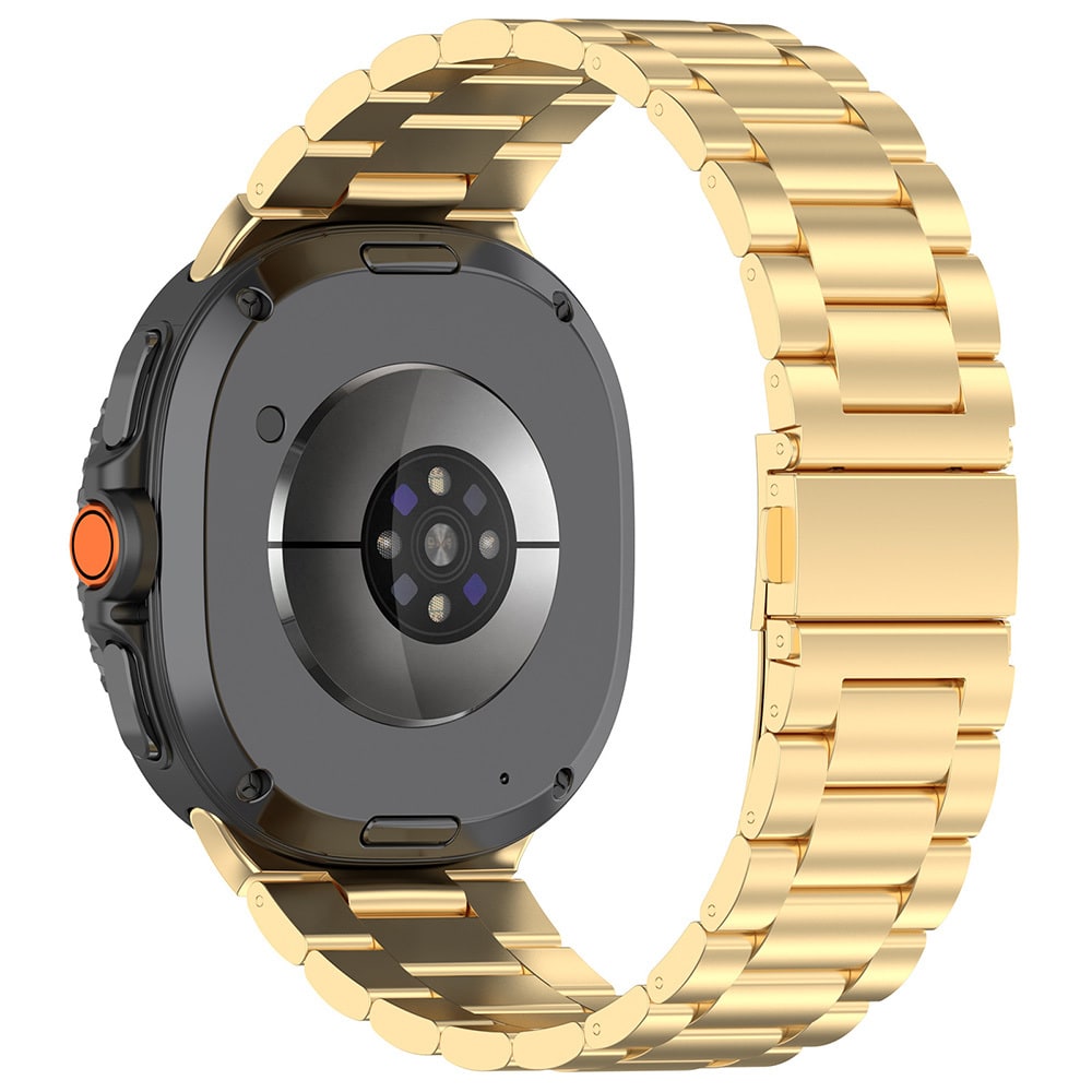 Kovinski pas Techsuit za uro Samsung Galaxy Watch8 40 mm / Watch8 44 mm / Watch8 Classic 46 mm - zlat