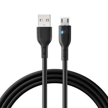 USB-A v Micro USB polnilni in podatkovni kabel JoyRoom "A13" s hitrim polnjenjem 2.4A - 2m - črn USB-A v Micro USB polnilni in podatkovni kabel JoyRoom "A13" s hitrim polnjenjem 2.4A - 2m - črn
