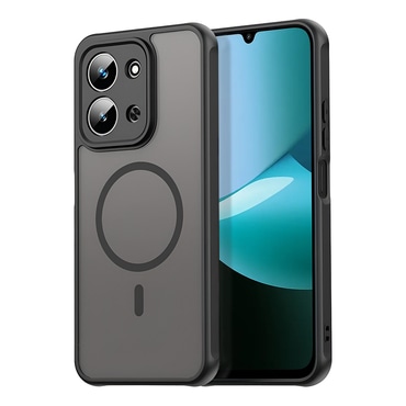 Hibridni ovitek "HaloFrost II MagSafe" za Xiaomi Redmi 15C 4G / Redmi 15C 5G - black