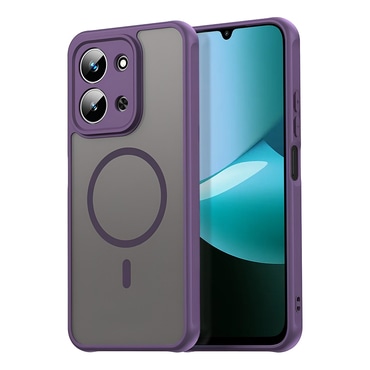 Hibridni ovitek "HaloFrost II MagSafe" za Xiaomi Redmi 15C 4G / Redmi 15C 5G - purple