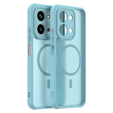 Hibridni ovitek "HaloFrost II MagSafe" za Xiaomi Redmi 15C 4G / Redmi 15C 5G - mint green