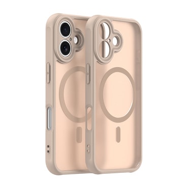 Hibridni ovitek "HaloFrost II MagSafe" za iPhone 16 - gold