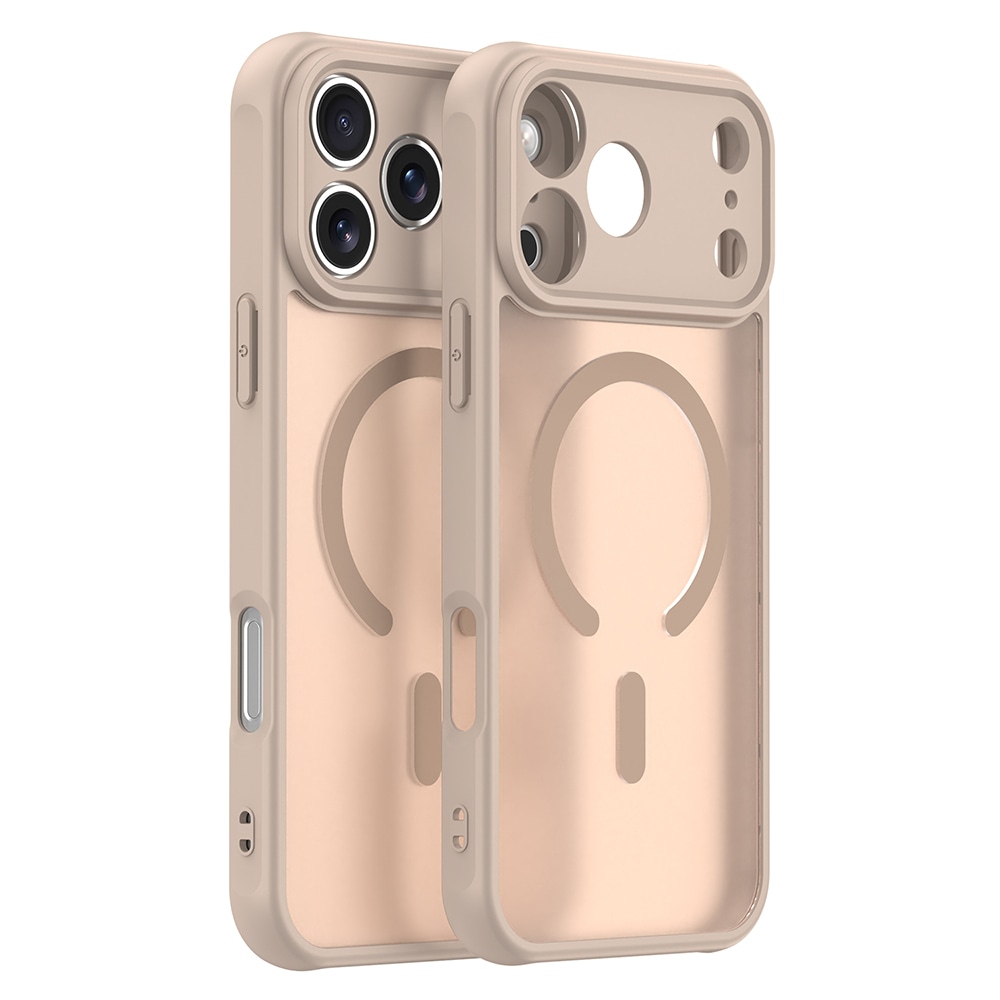 Hibridni ovitek "HaloFrost II MagSafe" za iPhone 17 Pro Max - gold