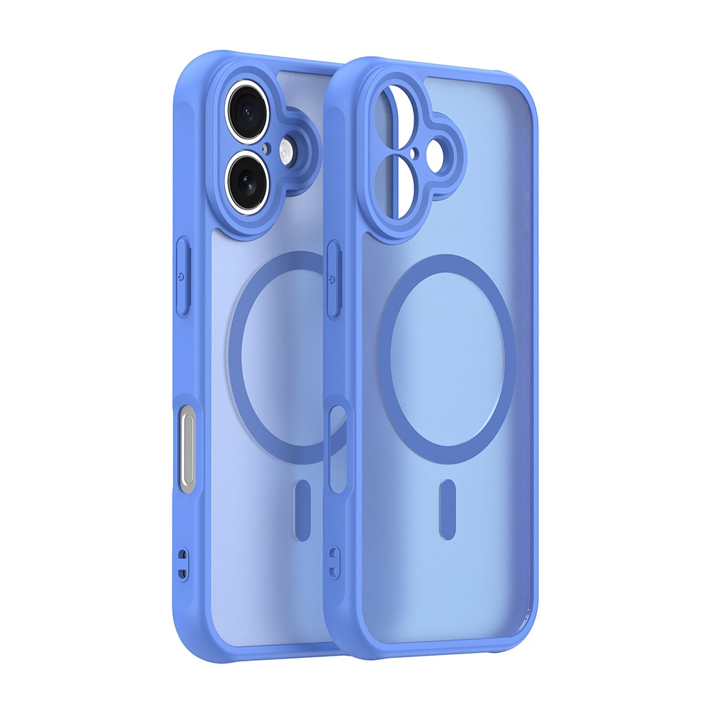 Hibridni ovitek "HaloFrost II MagSafe" za iPhone 16 - sky blue