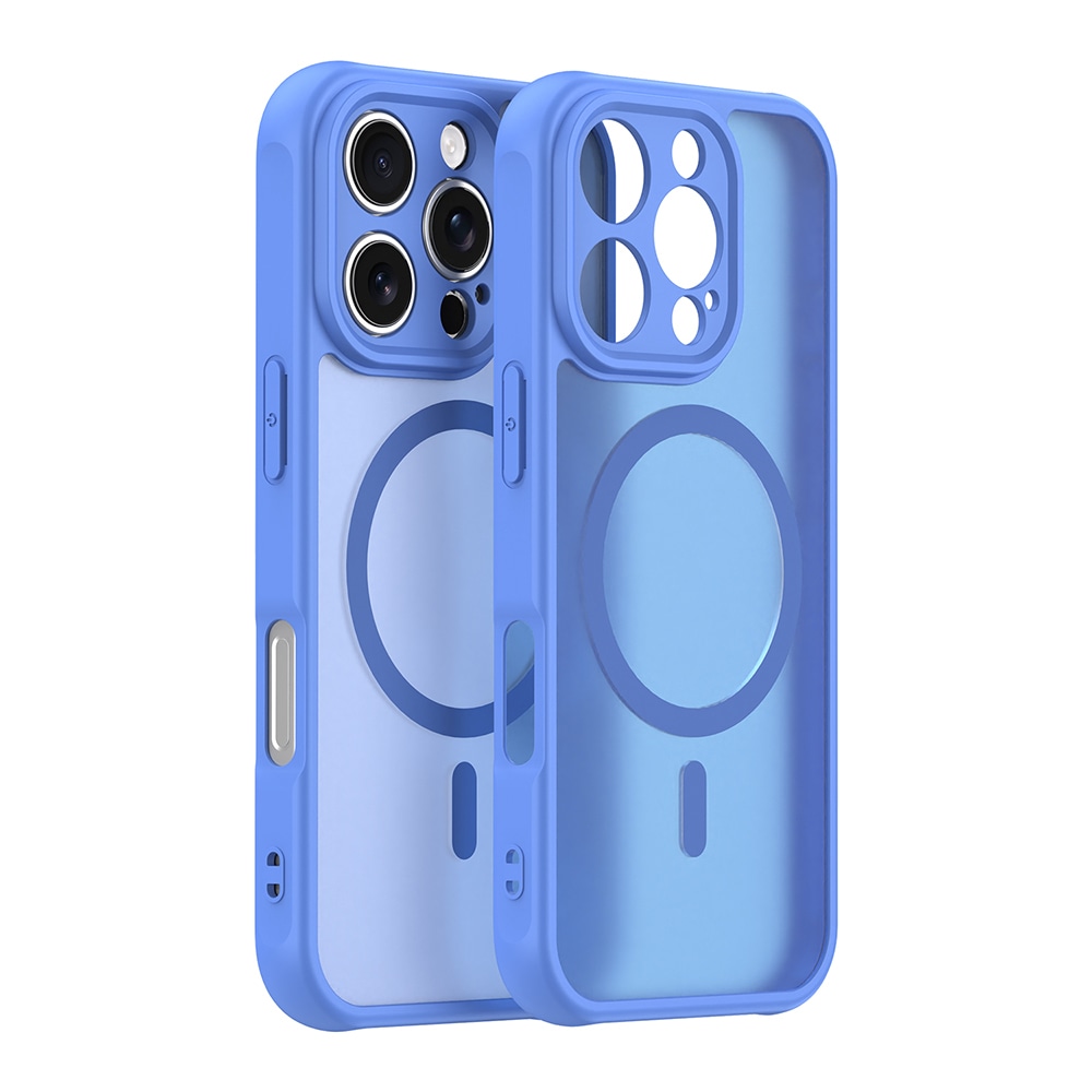 Hibridni ovitek "HaloFrost II MagSafe" za iPhone 16 Pro - sky blue