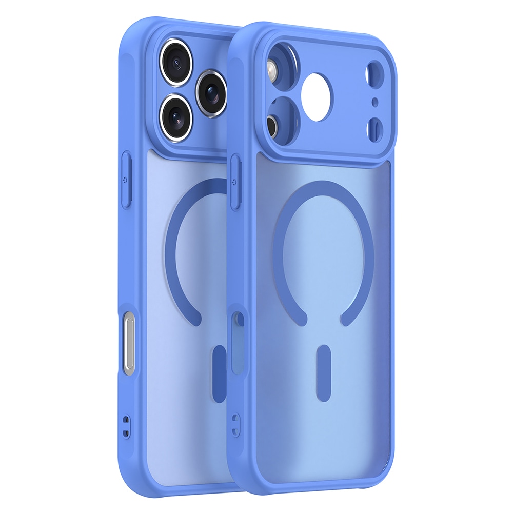Hibridni ovitek "HaloFrost II MagSafe" za iPhone 17 Pro Max - sky blue