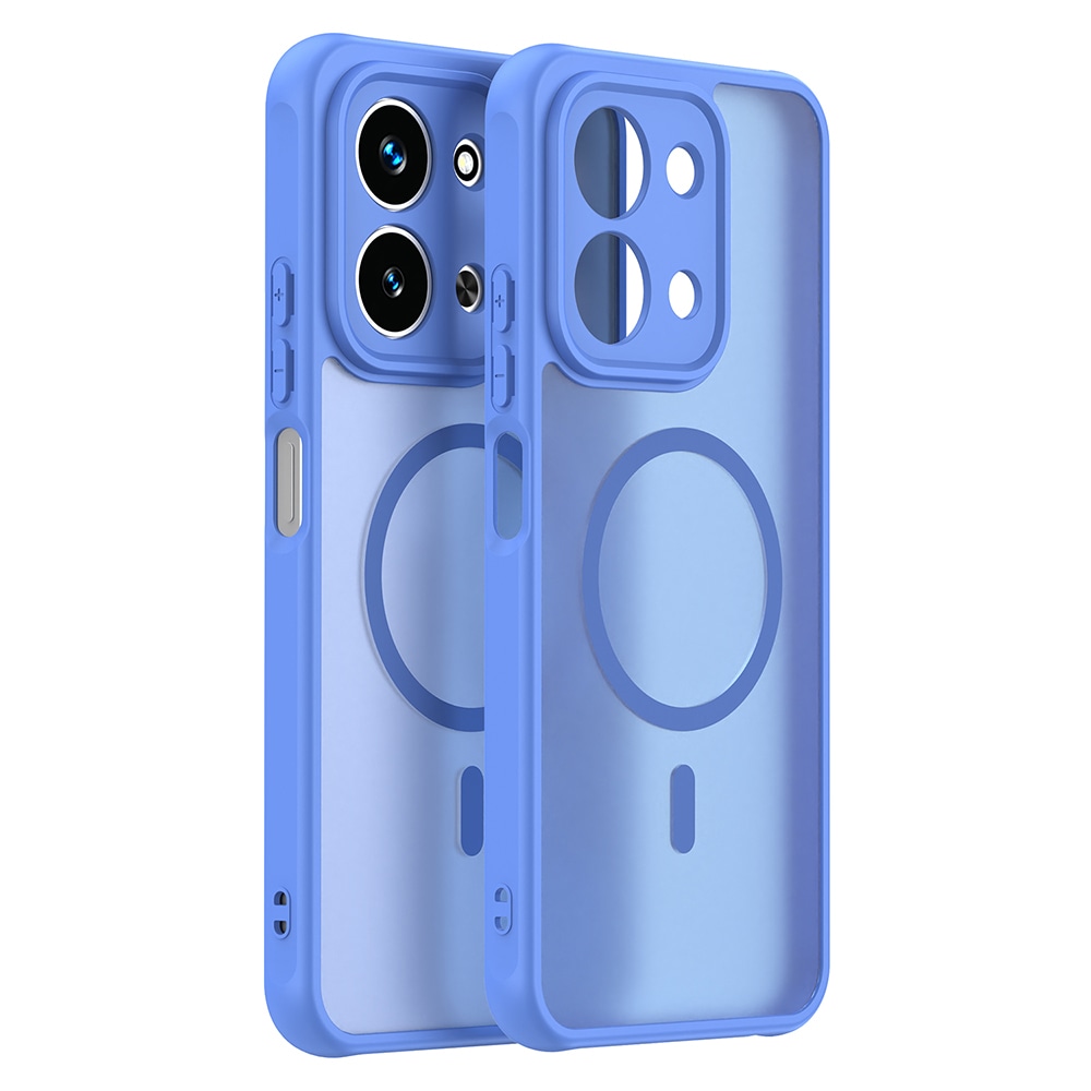 Hibridni ovitek "HaloFrost II MagSafe" za Xiaomi Redmi 15C 4G / Redmi 15C 5G - sky blue
