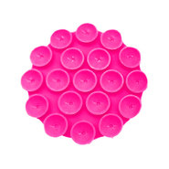 Univerzalno silikonsko držalo Techsuit SB-CUP s priseski - roza Univerzalno silikonsko držalo Techsuit SB-CUP s priseski - roza