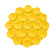 Univerzalno silikonsko držalo Techsuit SB-CUP s priseski - rumen Univerzalno silikonsko držalo Techsuit SB-CUP s priseski - rumen