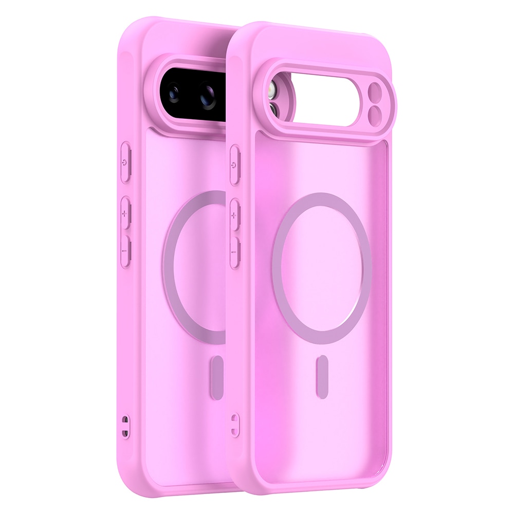 Hibridni ovitek "HaloFrost II MagSafe" za Google Pixel 10 Pro - pink