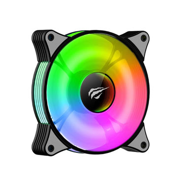 Računalniški ventilator Havit "F2095" z RGB osvetlitvijo in do 1800 RPM - črn Računalniški ventilator Havit "F2095" z RGB osvetlitvijo in do 1800 RPM - črn