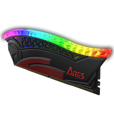 Računalniški pomnilnik Dato "Ares Armor" DDR4 z 8GB RAM, 3200 MHz in RGB osvetlitvijo - črn Računalniški pomnilnik Dato "Ares Armor" DDR4 z 8GB RAM, 3200 MHz in RGB osvetlitvijo - črn