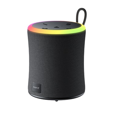 Bluetooth zvočnik Havit SK832BT z Bluetooth 5.3, IPX6 zaščito in 1800mAh baterijo - črn