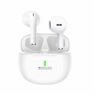 Brezžične Bluetooth slušalke Yesido "TWS18" z odličnimi basi in 4 urnim poslušanjem glasbe - white