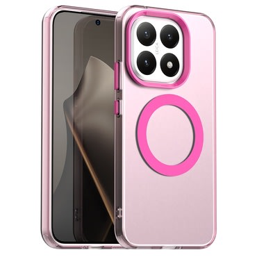Hibridni ovitek Techsuit "CandyCase MagSafe" za Xiaomi 15T - pink