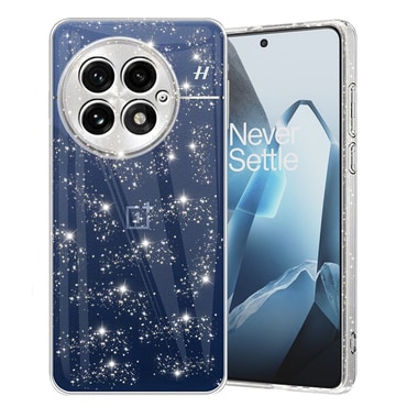 Prozoren TPU gel ovitek Techsuit "SparkleSkin" za OnePlus 13