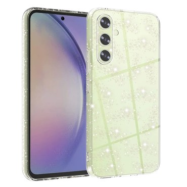 Prozoren TPU gel ovitek Techsuit "SparkleSkin" za Samsung Galaxy A54 5G