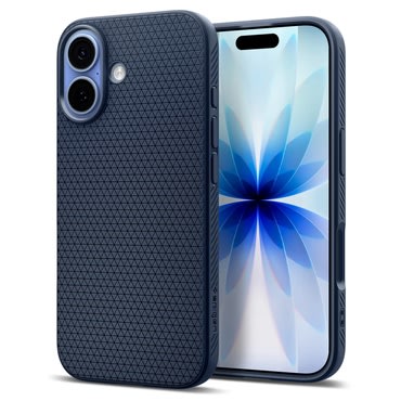 Ovitek Spigen "Liquid Air" za iPhone 17 - Navy Blue