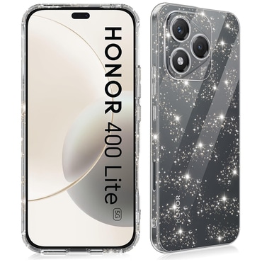 Prozoren TPU gel ovitek Techsuit "SparkleSkin" za Honor 400 Lite