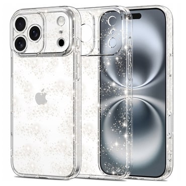 Prozoren TPU gel ovitek Techsuit "SparkleSkin" za iPhone 17 Pro