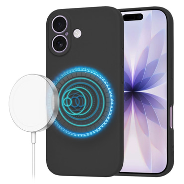 Silikonski ovitek Techsuit SoftFlex MagSafe za iPhone 17 - črn