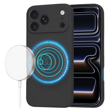 Silikonski ovitek Techsuit SoftFlex MagSafe za iPhone 17 Pro - črn