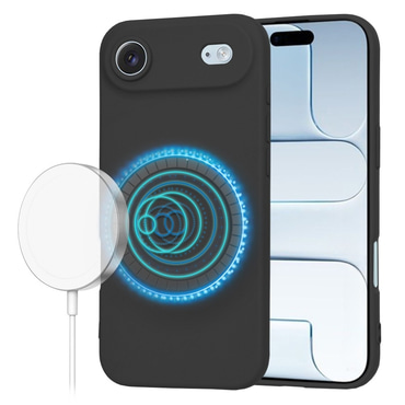 Silikonski ovitek Techsuit SoftFlex MagSafe za iPhone Air - črn