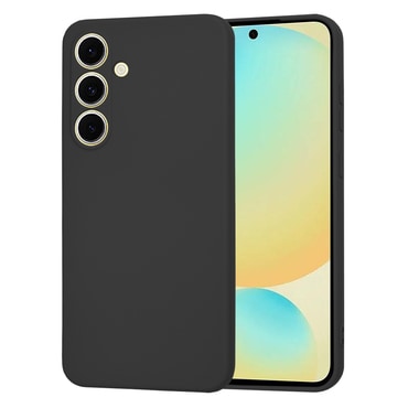 Silikonski ovitek Techsuit SoftFlex za Samsung Galaxy S24 FE - črn