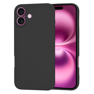 Silikonski ovitek Techsuit SoftFlex za iPhone 16 Plus - črn