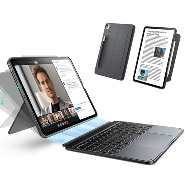 Magnetni etui s stojalom in tipkovnico ESR "Shift" za iPad Pro 13 2024 / iPad  Pro 13 2025 - dark gray