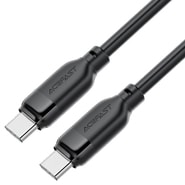 USB-C v USB-C polnilni in podatkovni kabel Acefast "C16-03" 60W in 480MBps - 1.2m - črn