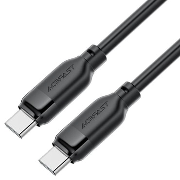 USB-C v USB-C polnilni in podatkovni kabel Acefast "C16-03" 60W in 480MBps - 1.2m - črn