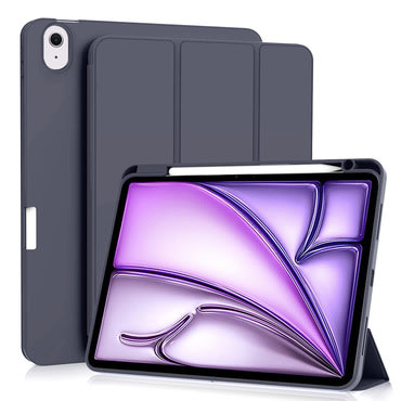 Etui Techsuit "Flex Trifold" z držalom za pisalo za iPad Air 11 2024 / Air 11 2025 - dark blue