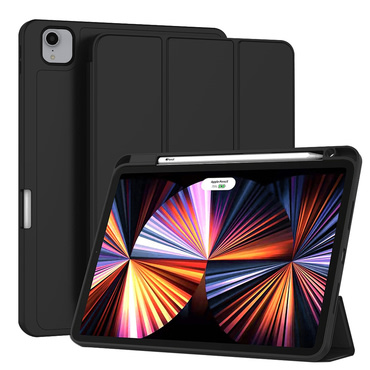 Etui Techsuit "Flex Trifold" z držalom za pisalo za iPad Pro 11 2018 / iPad Pro 11 2020 / iPad Pro 11 2021 / iPad Pro 11 2022 - black