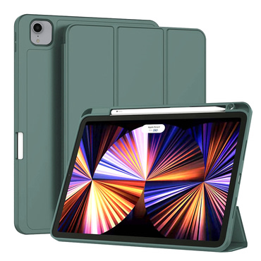 Etui Techsuit "Flex Trifold" z držalom za pisalo za iPad Pro 11 2018 / iPad Pro 11 2020 / iPad Pro 11 2021 / iPad Pro 11 2022 - green
