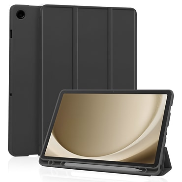 Etui Techsuit "Flex Trifold" z držalom za pisalo za Samsung Galaxy Tab A9 Plus / Tab A11 Plus - black