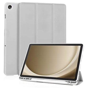 Etui Techsuit "Flex Trifold" z držalom za pisalo za Samsung Galaxy Tab A9 Plus / Tab A11 Plus - gray