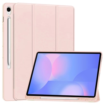 Etui Techsuit "Flex Trifold" z držalom za pisalo za Samsung Galaxy Tab S10 FE Plus - pink