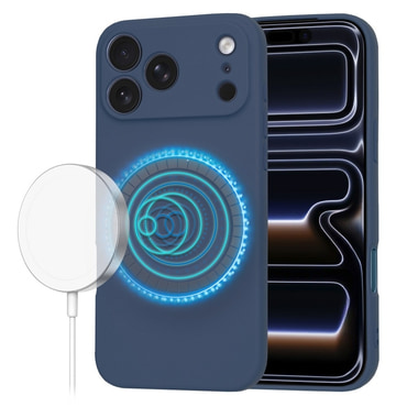 Silikonski ovitek Techsuit SoftFlex MagSafe za iPhone 17 Pro - moder